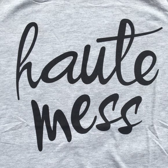 NEW T-Shirt Grey Cotton T-Shirt Med or Large - Picture 5 of 7